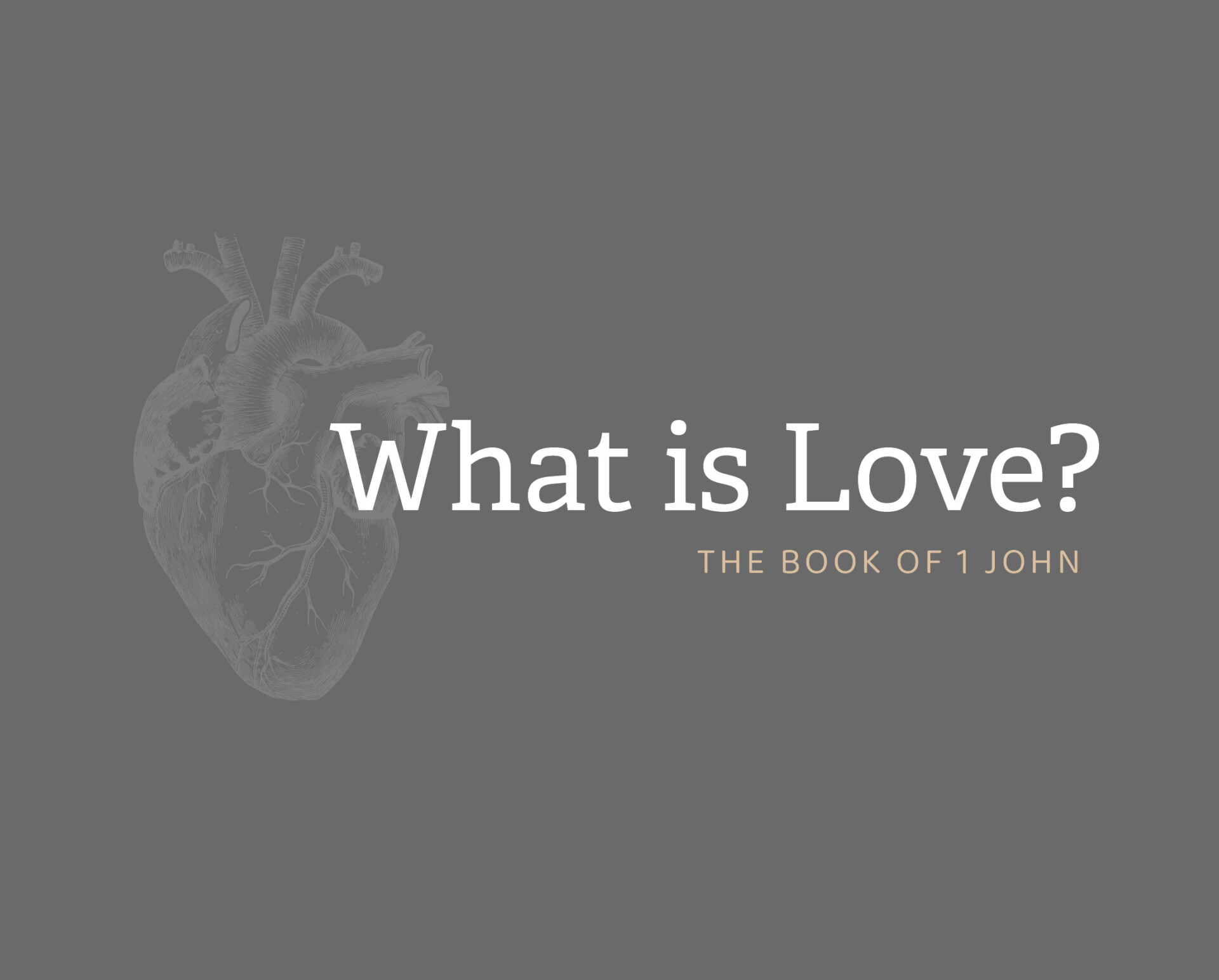 What Is Love? Walking in Darkness or Light